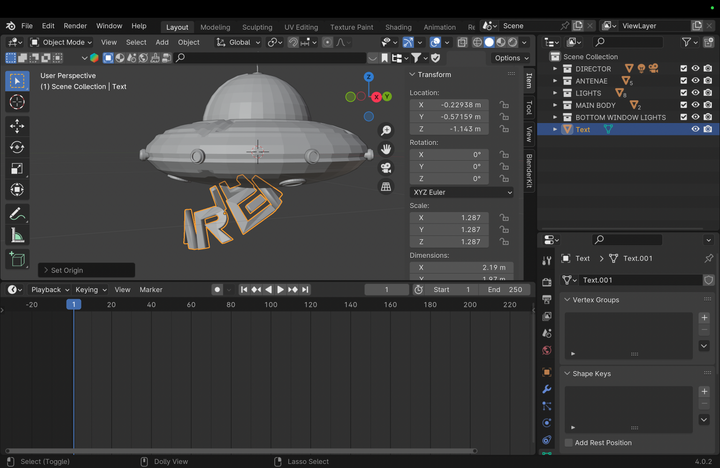 WORKING ON: